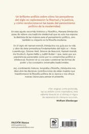 Miniatura contraportada El siglo de Hannah Arendt