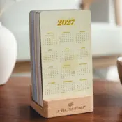 Portada Calendario mesa de tarjetas 2027 - La Vecina Rubia 2