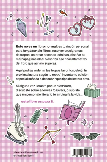 Contraportada Bookish Activity Book