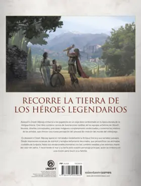 Contraportada El arte de Assassin's Creed Odyssey