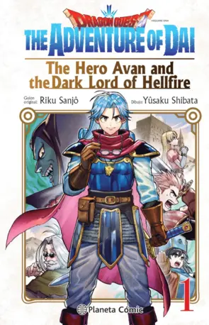 Portada Dragon Quest:The Hero Avan and the Dark Lord of Hellfire nº 01