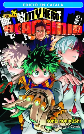Portada My Hero Academia nº 26 (català)