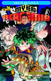Portada My Hero Academia nº 26 (català)