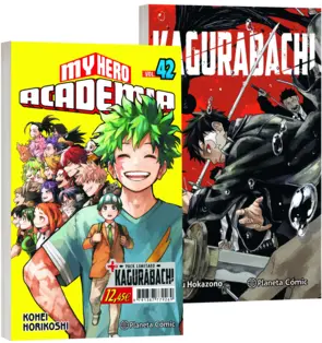 Portada My Hero Academia nº 42 + Kagurabachi nº 01 (Pack especial)