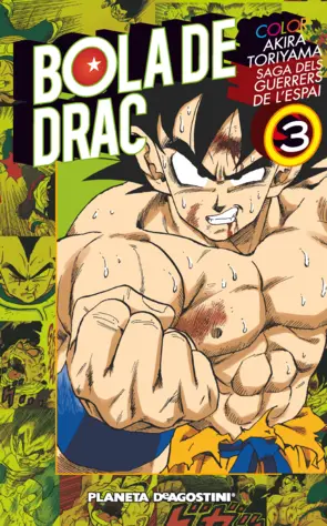 Portada Bola de Drac color Saiyan nº 03/03