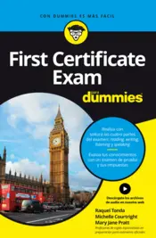 Portada First Certificate Exam para Dummies