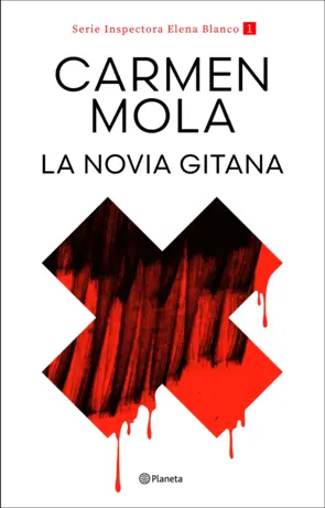 Portada La novia gitana (Inspectora Elena Blanco 1)