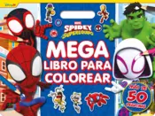 Portada Spidey y su superequipo. Megalibro para colorear