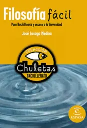 Portada Filosofía fácil para bachillerato