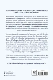 Miniatura contraportada Los dones de la imperfección