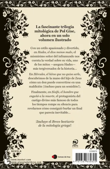 Contraportada Los mitos eternos