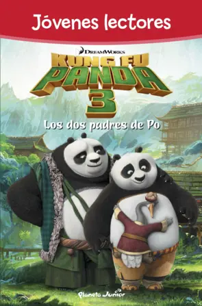 Portada Kung Fu Panda 3. Los dos padres de Po