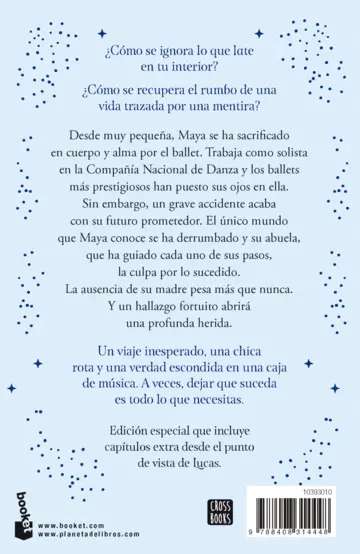 Contraportada Cuando no queden más estrellas que contar