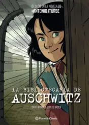 Portada La bibliotecaria de Auschwitz (novela gráfica)