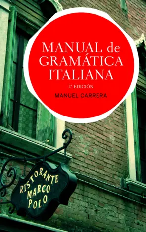 Portada Manual de gramática italiana