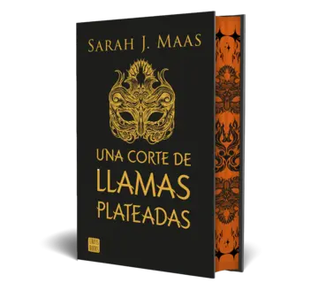 Portada Una corte de llamas plateadas. Edición especial
