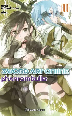 Portada Sword Art Online nº 06 Phantom bullet nº 02/02 (novela)