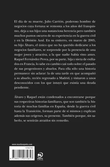 Contraportada El corazón helado