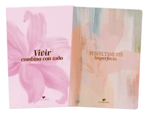 Portada Pack 2 cuadernos cosidos La Vecina Rubia