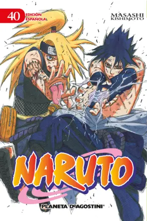 Portada Naruto nº 40/72