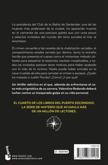 Contraportada Lo que la marea esconde (Los Libros del Puerto Escondido)