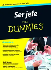 Portada Ser jefe para Dummies