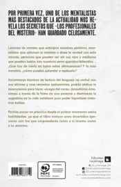 Miniatura contraportada Cómo leer mentes