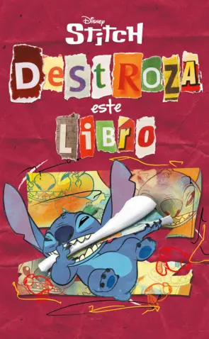Portada Stitch. Destroza este libro