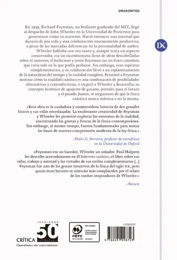 Contraportada El laberinto cuántico