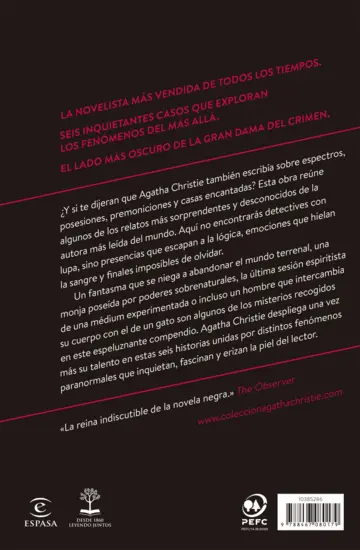 Contraportada El podenco de la muerte