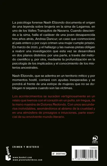 Contraportada Las que no duermen NASH