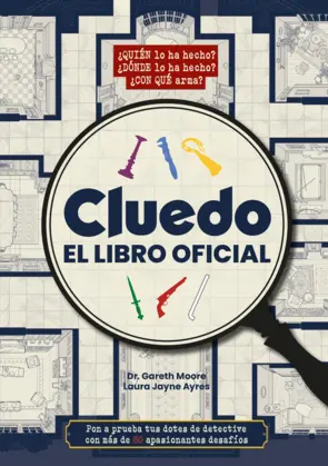 Portada Cluedo. El libro oficial
