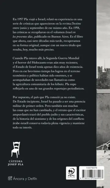 Contraportada Israel en 1957