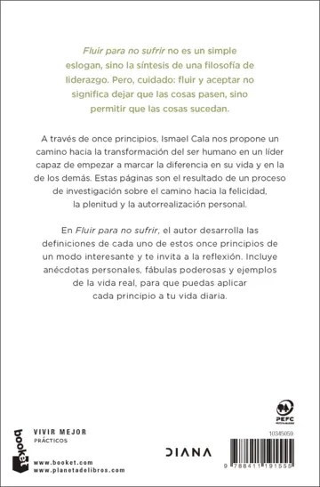 Contraportada Fluir para no sufrir