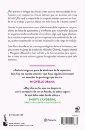 Miniatura contraportada El síndrome de la impostora