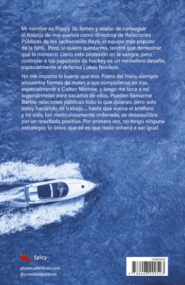 Contraportada Pucking Sweet. Sin estrategia para el amor