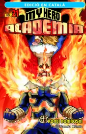 Portada My Hero Academia nº 21 (català)