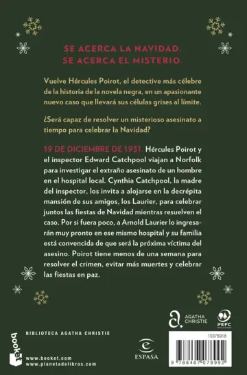 Contraportada Misteriosa noche de paz