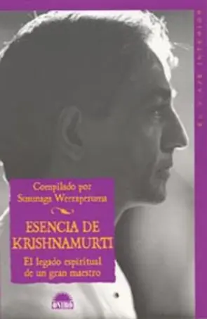 Portada Esencia de Krishnamurti
