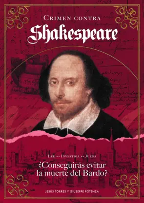Portada Crimen contra Shakespeare