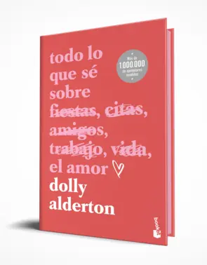 Portada Todo lo que sé sobre el amor. Edición especial con cantos tintados