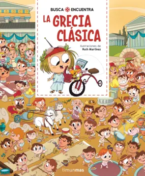 Portada Busca y encuentra. La Grecia clásica