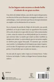 Miniatura contraportada Peligro de derrumbe