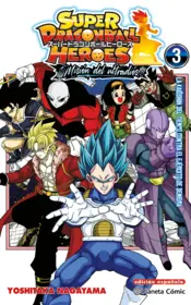 Portada Dragon Ball Heroes Ultra God Mission nº 03