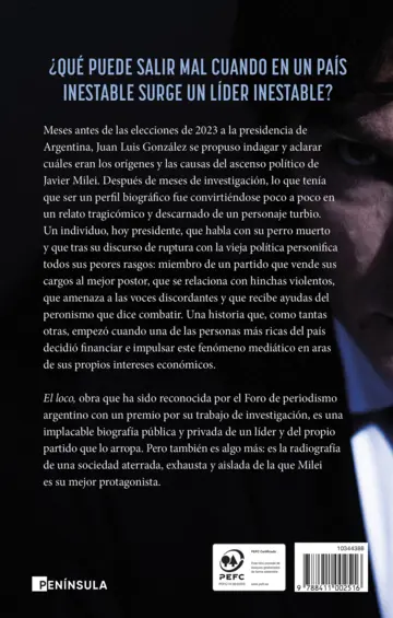 Contraportada El loco