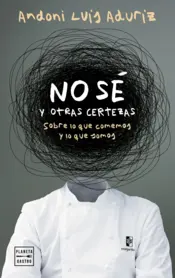 Portada No sé. Y otras certezas