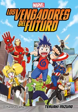 Portada Los Vengadores del Futuro (manga)
