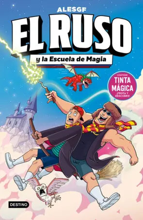 Portada El Ruso 4. El Ruso y la escuela de magia