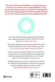 Miniatura contraportada Pensar con claridad