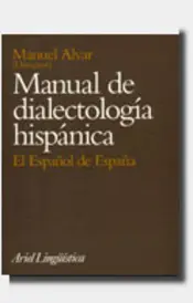Portada Manual de dialectología hispánica